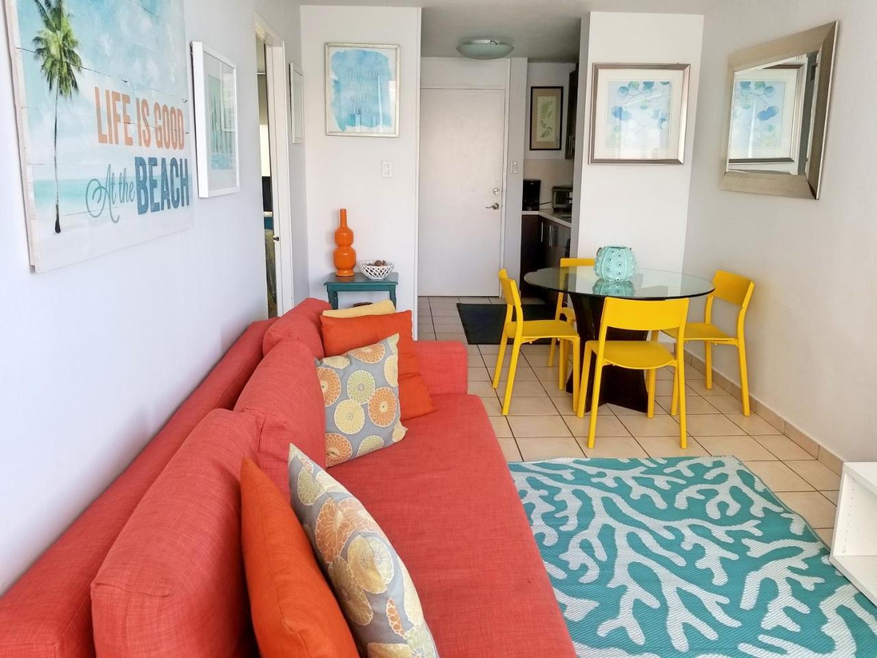Beachfront Coral Beach Condo San Juan Exteriér fotografie
