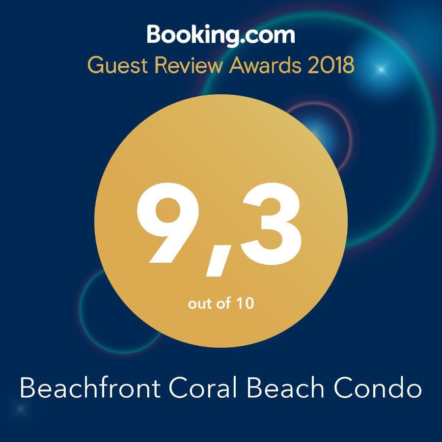 Beachfront Coral Beach Condo San Juan Exteriér fotografie